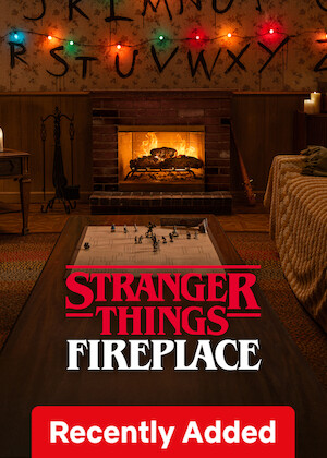Stranger Things: Fireplace poster
